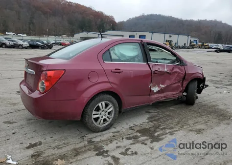 2014 Chevrolet Sonic Lt z USA, uszkodzony, nr VIN 1G1JC5SG6E4127010